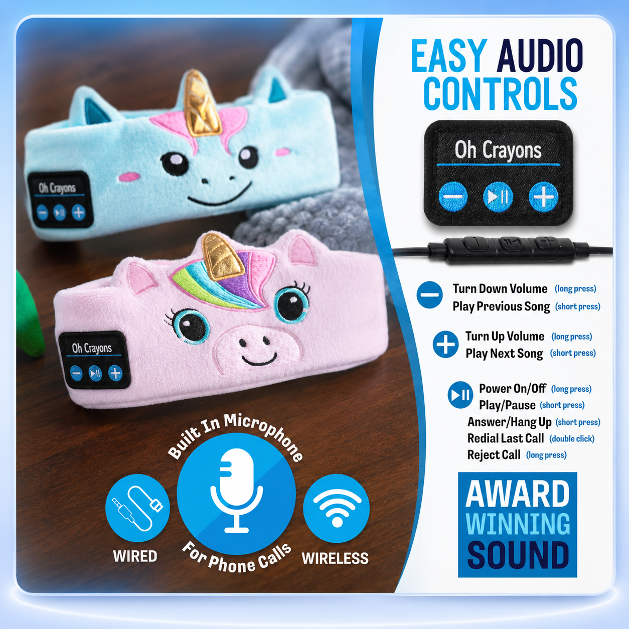 Toddler Headphones Wireless