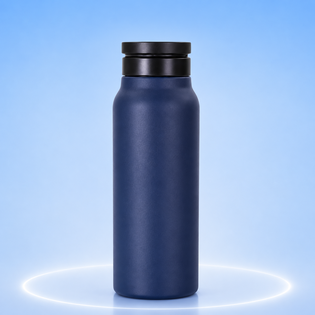 Water Bottle with Magnetic Phone Mount